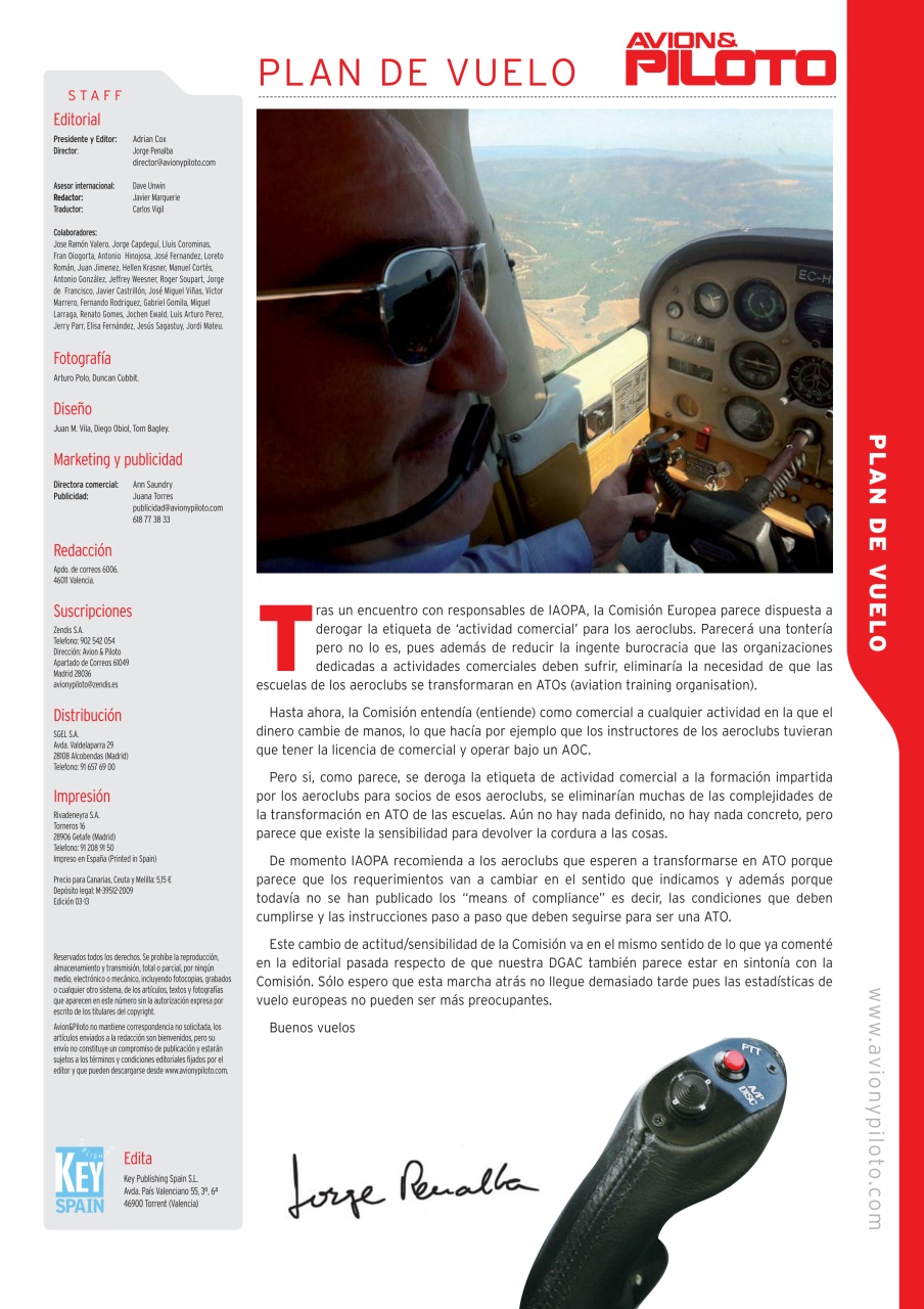 Revista Avion & Piloto Preview Pages