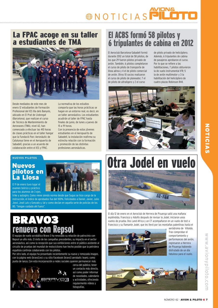 Revista Avion & Piloto Preview Pages