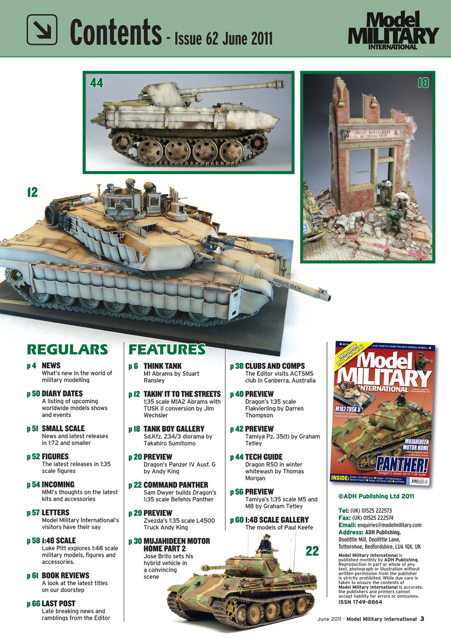 Model Military International Preview Pages
