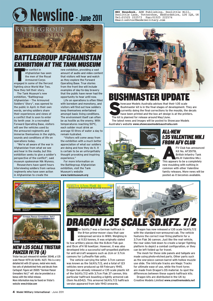 Model Military International Preview Pages