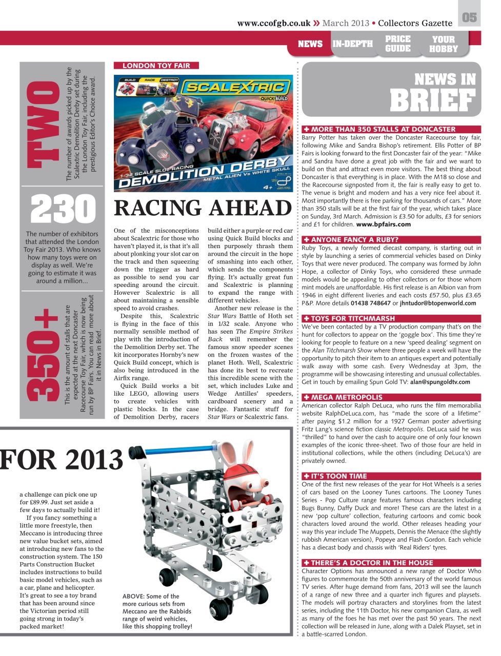 Collectors Gazette Preview Pages