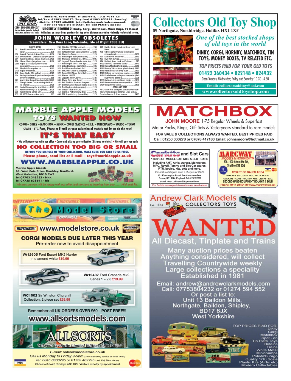 Collectors Gazette Preview Pages