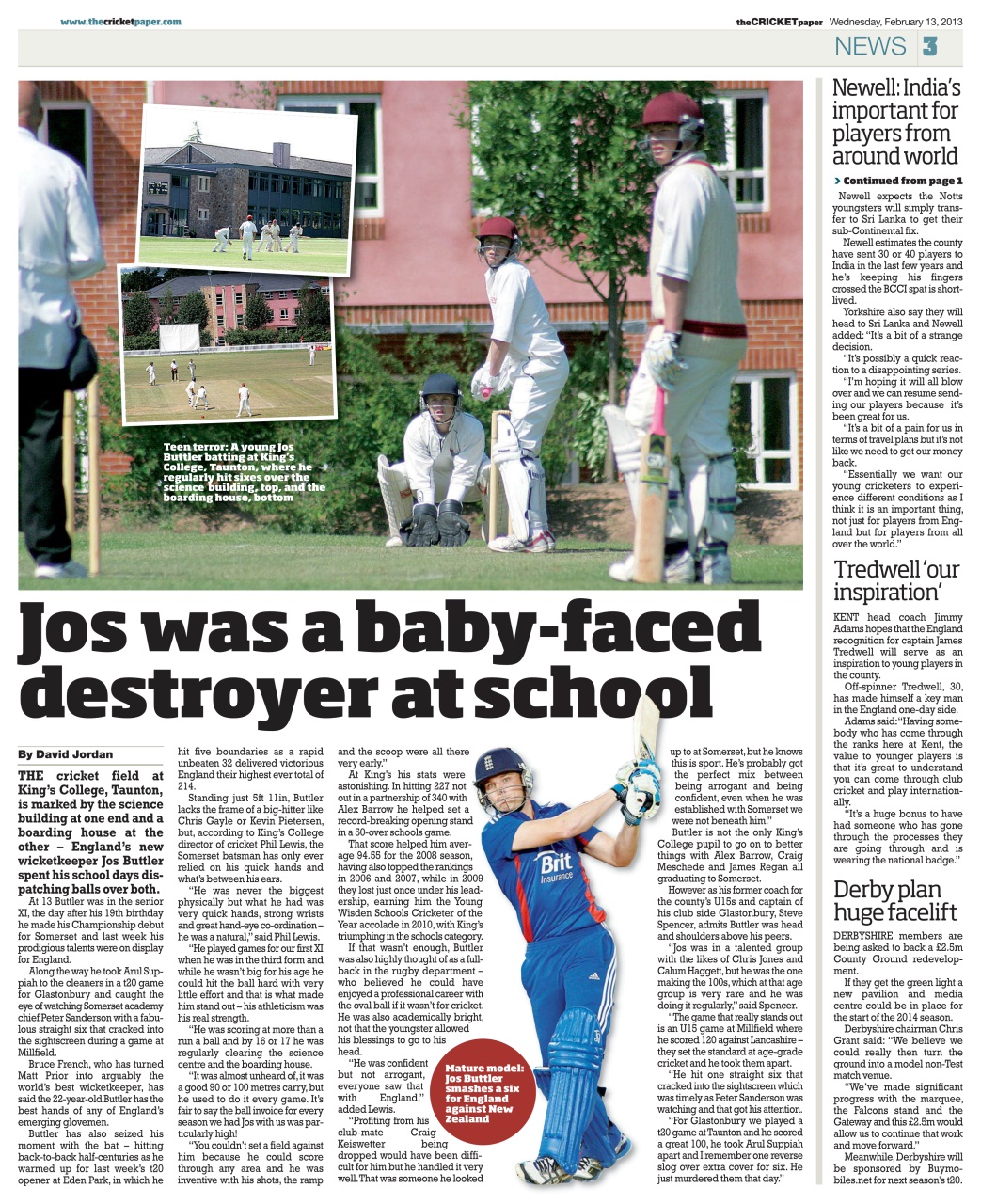 The Cricket Paper Preview Pages