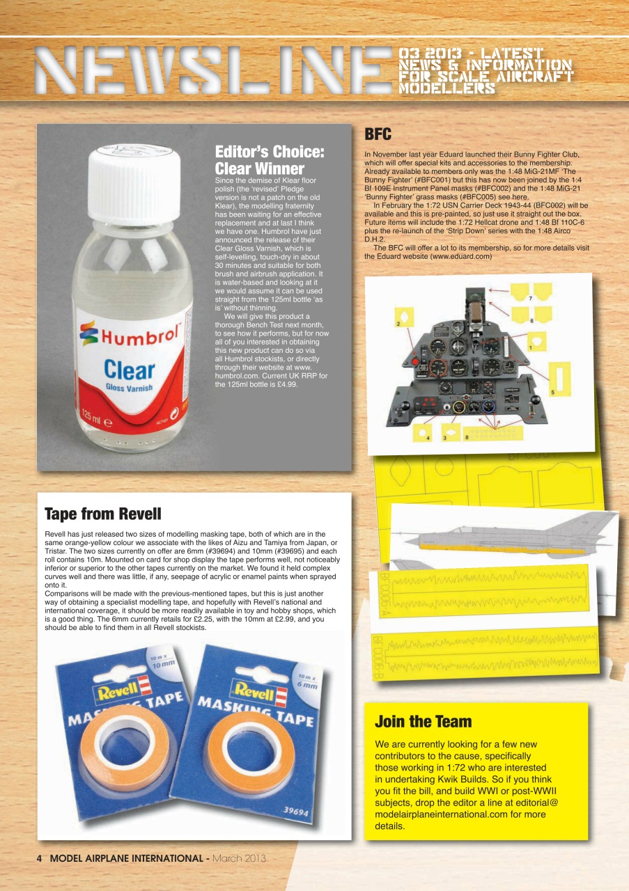 Model Airplane International Preview Pages