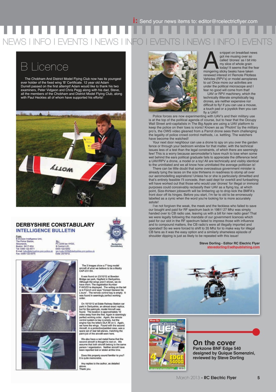 RC Electric Flyer Preview Pages