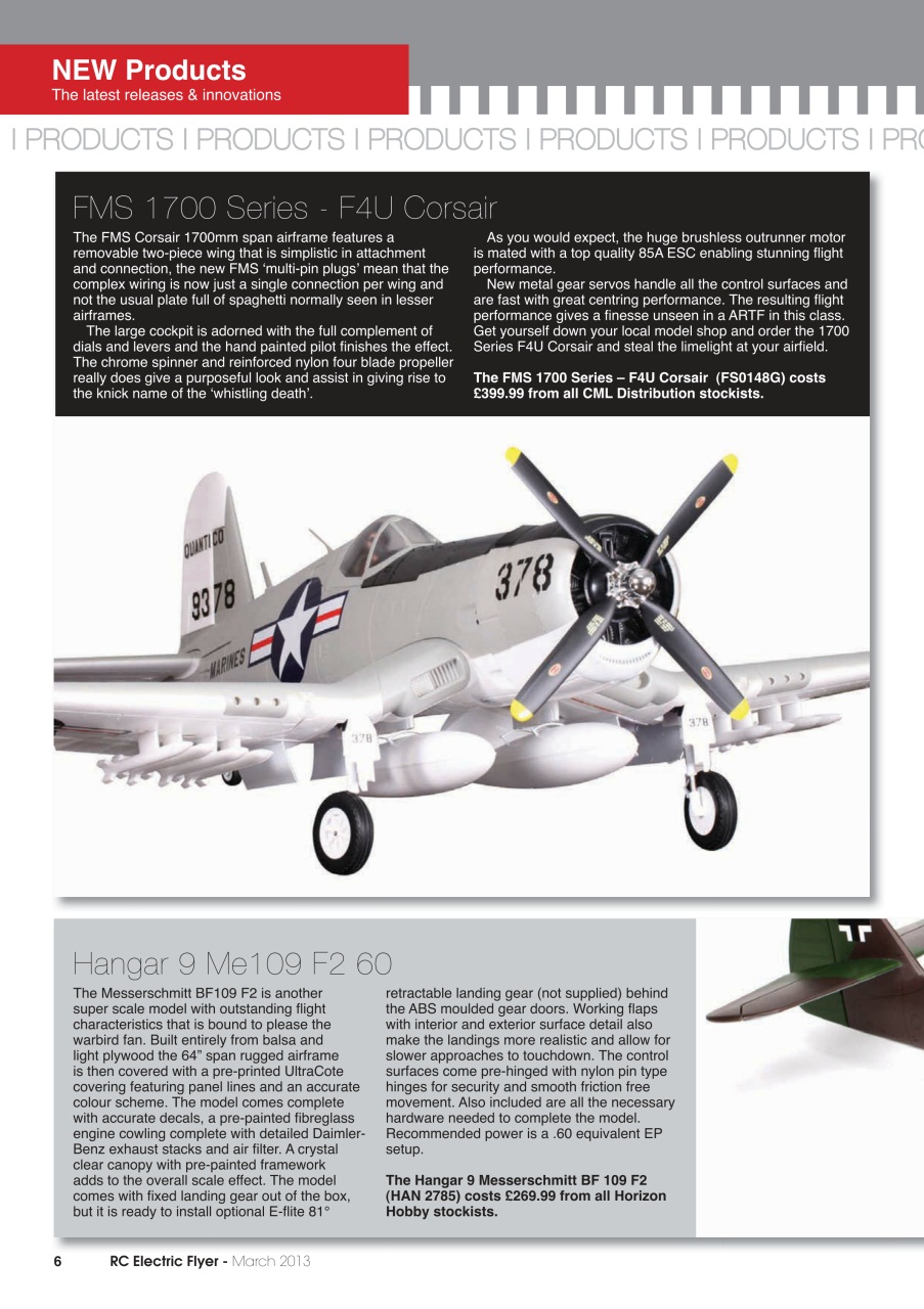 RC Electric Flyer Preview Pages