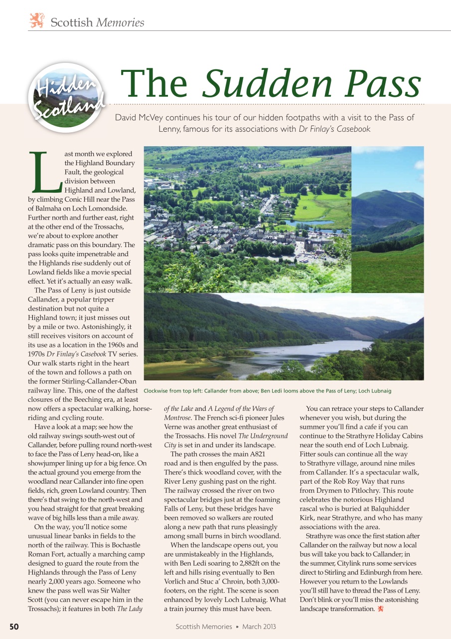 Scottish Memories Preview Pages