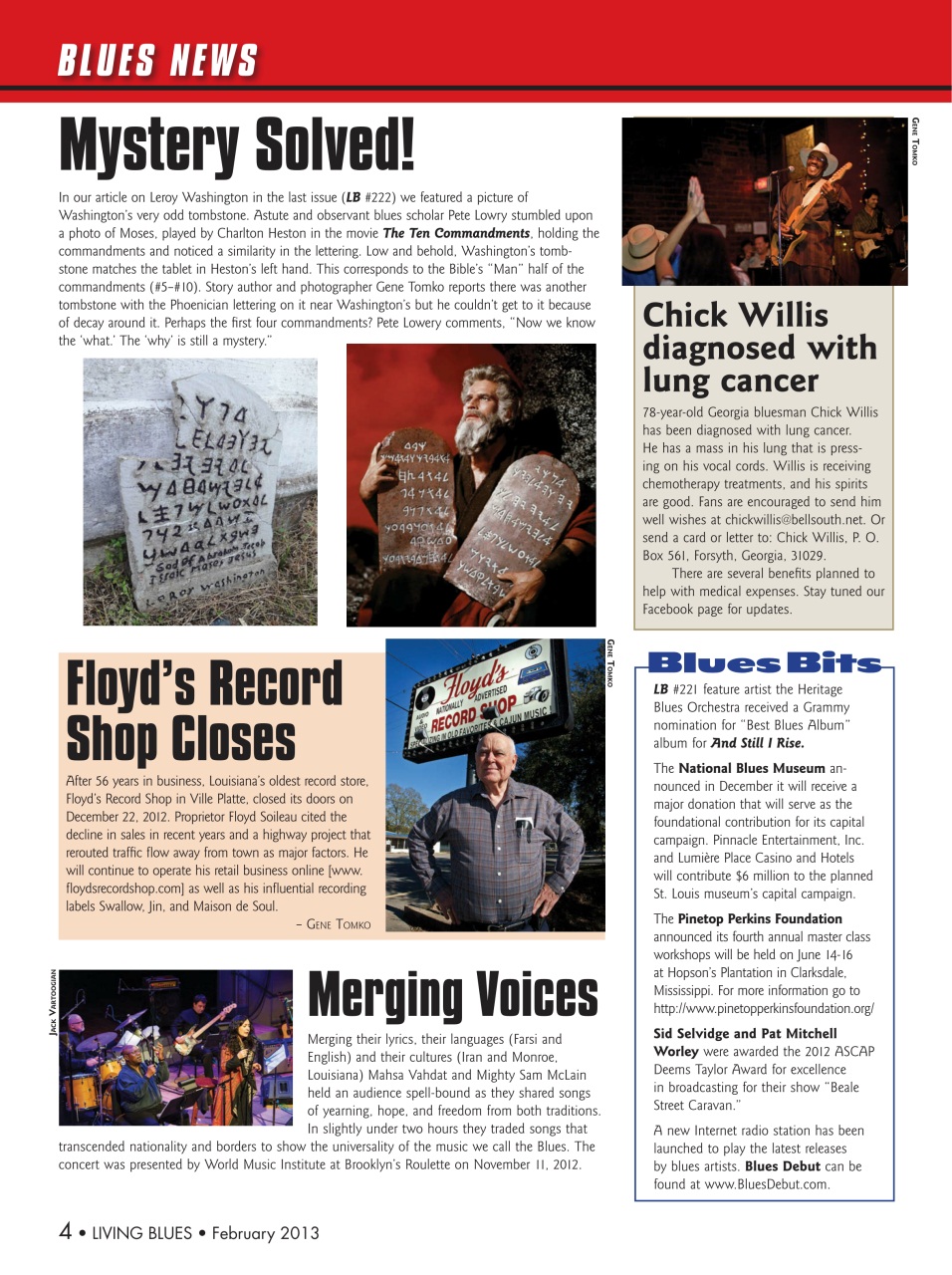 Living Blues Preview Pages