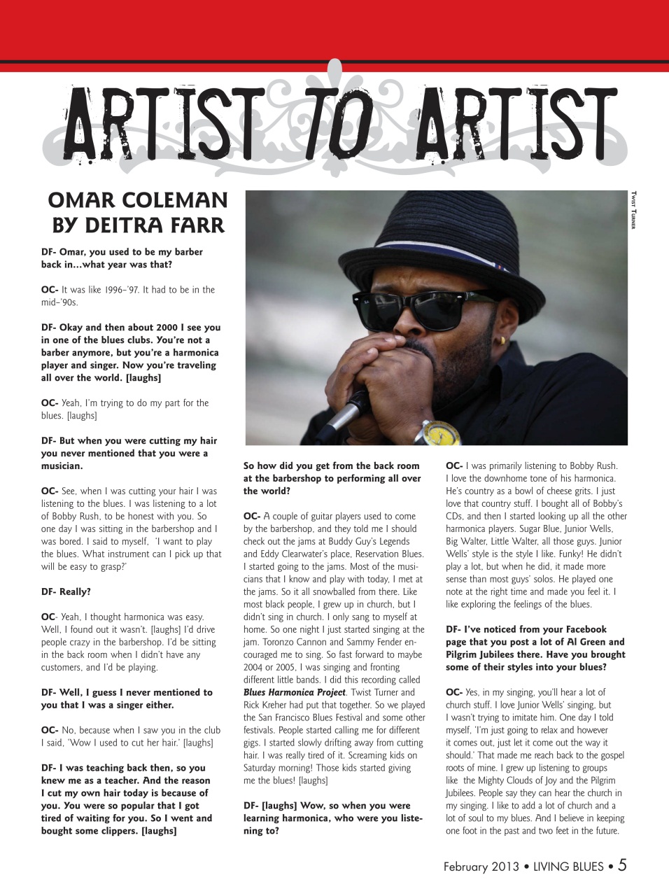 Living Blues Preview Pages