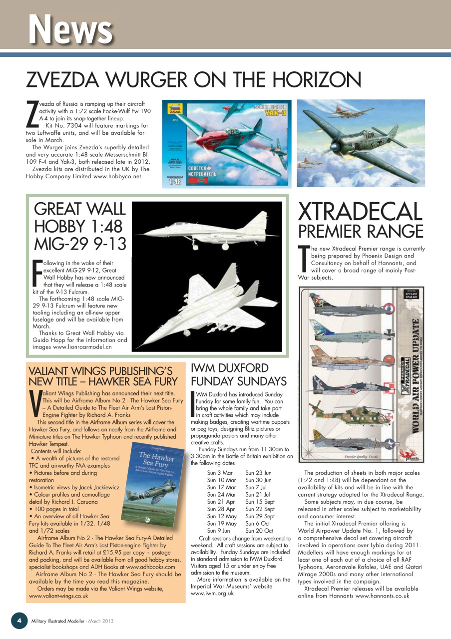 MIM: Aircraft Edition Preview Pages