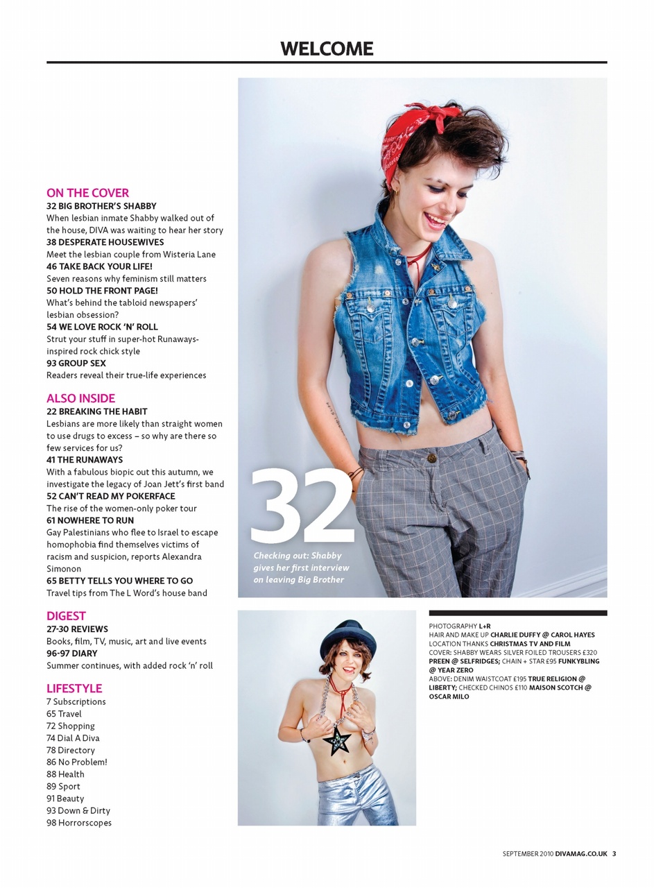 DIVA Magazine Preview Pages
