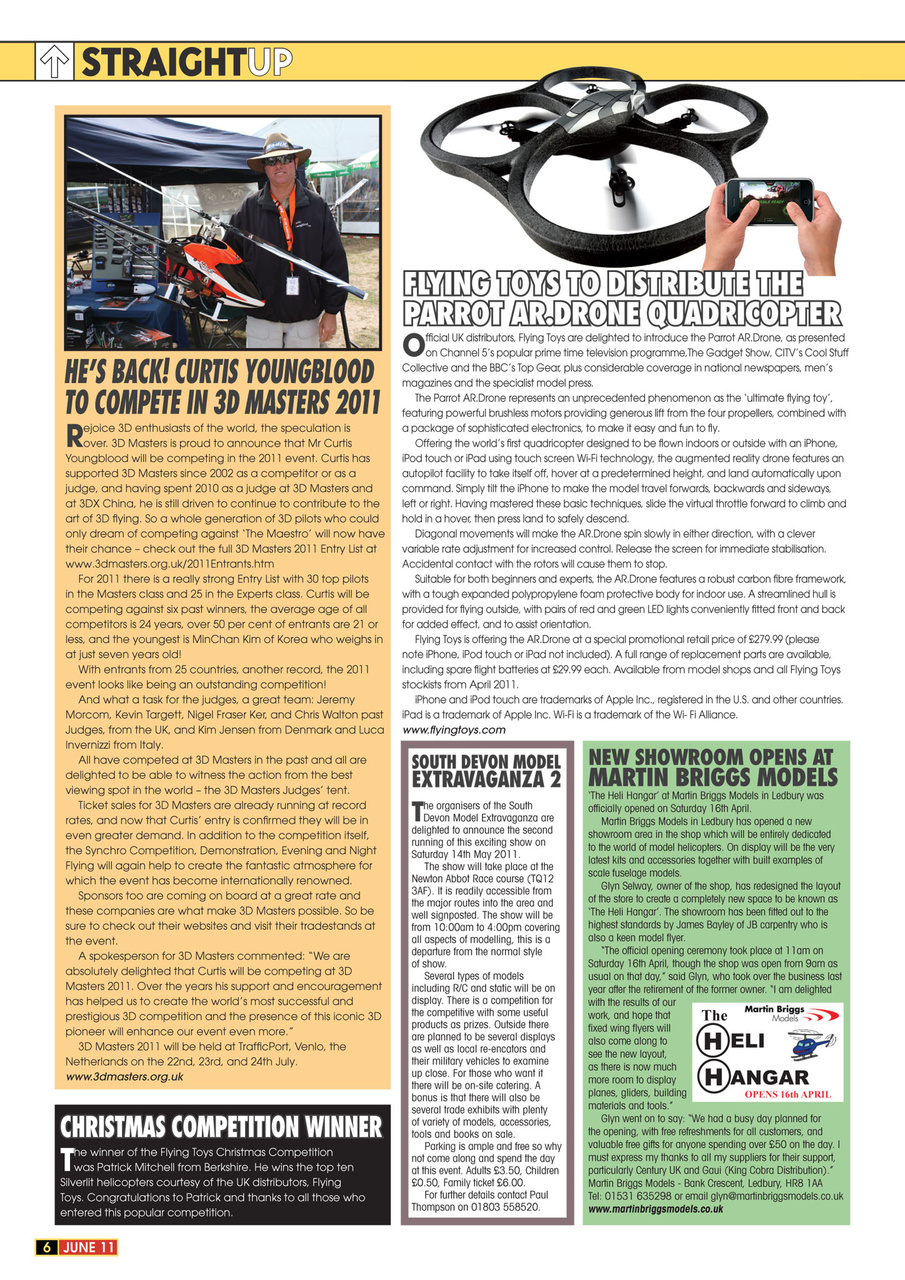 Radio Control Rotor World Preview Pages