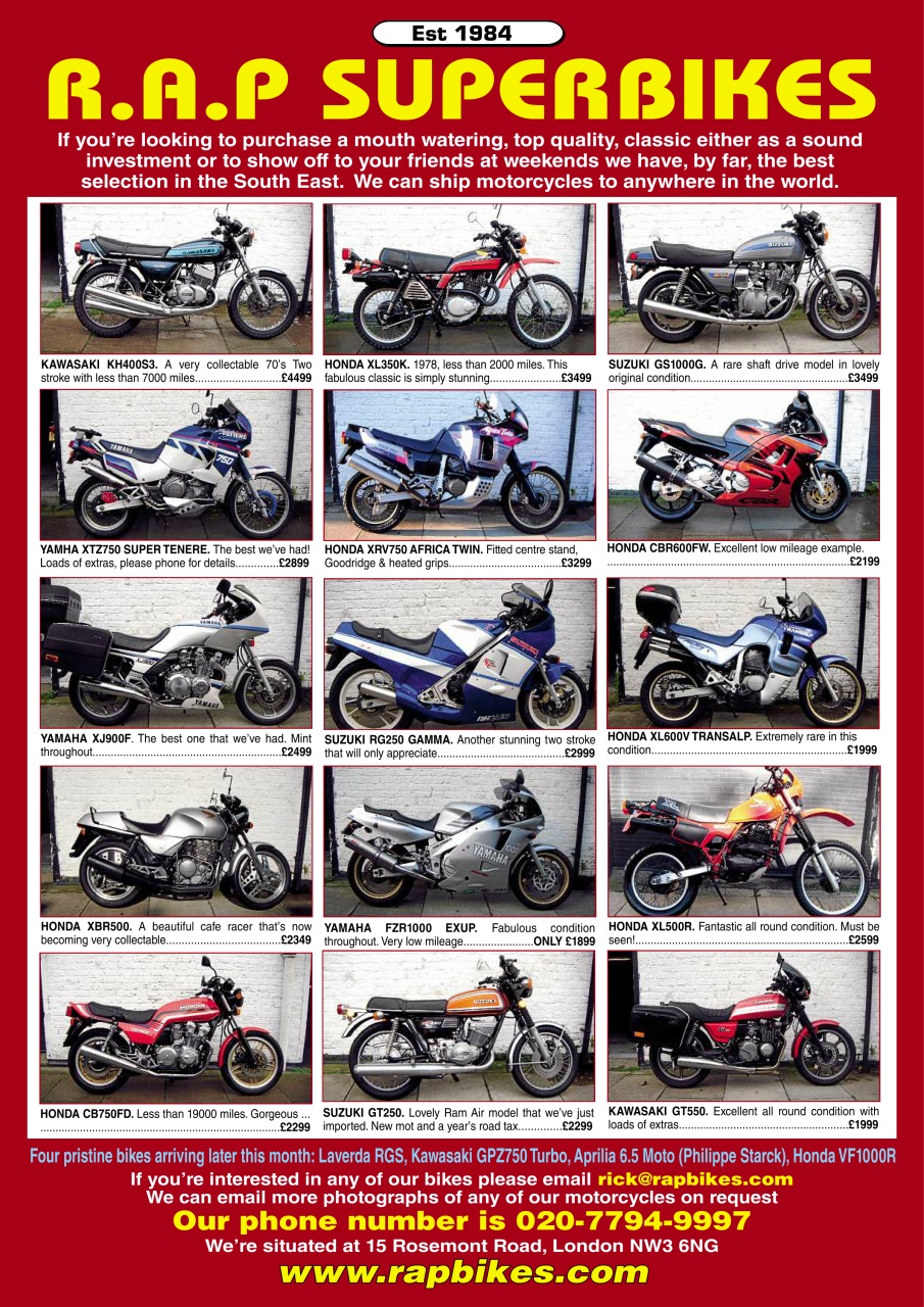Classic Motorcycle Mechanics Preview Pages
