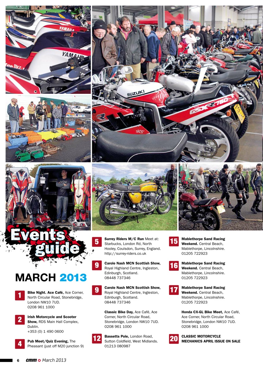 Classic Motorcycle Mechanics Preview Pages