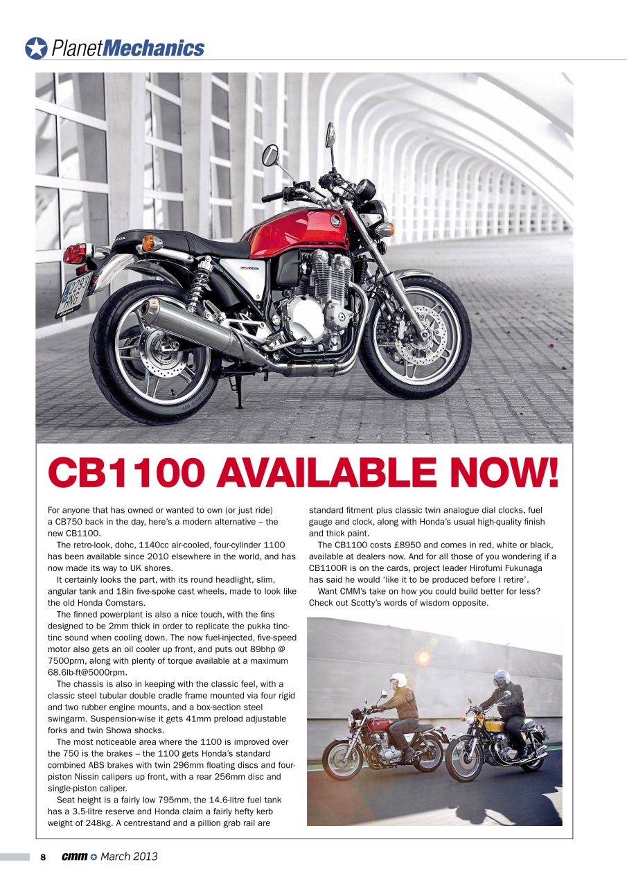 Classic Motorcycle Mechanics Preview Pages