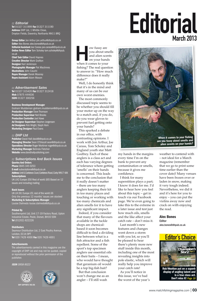 Match Fishing Preview Pages