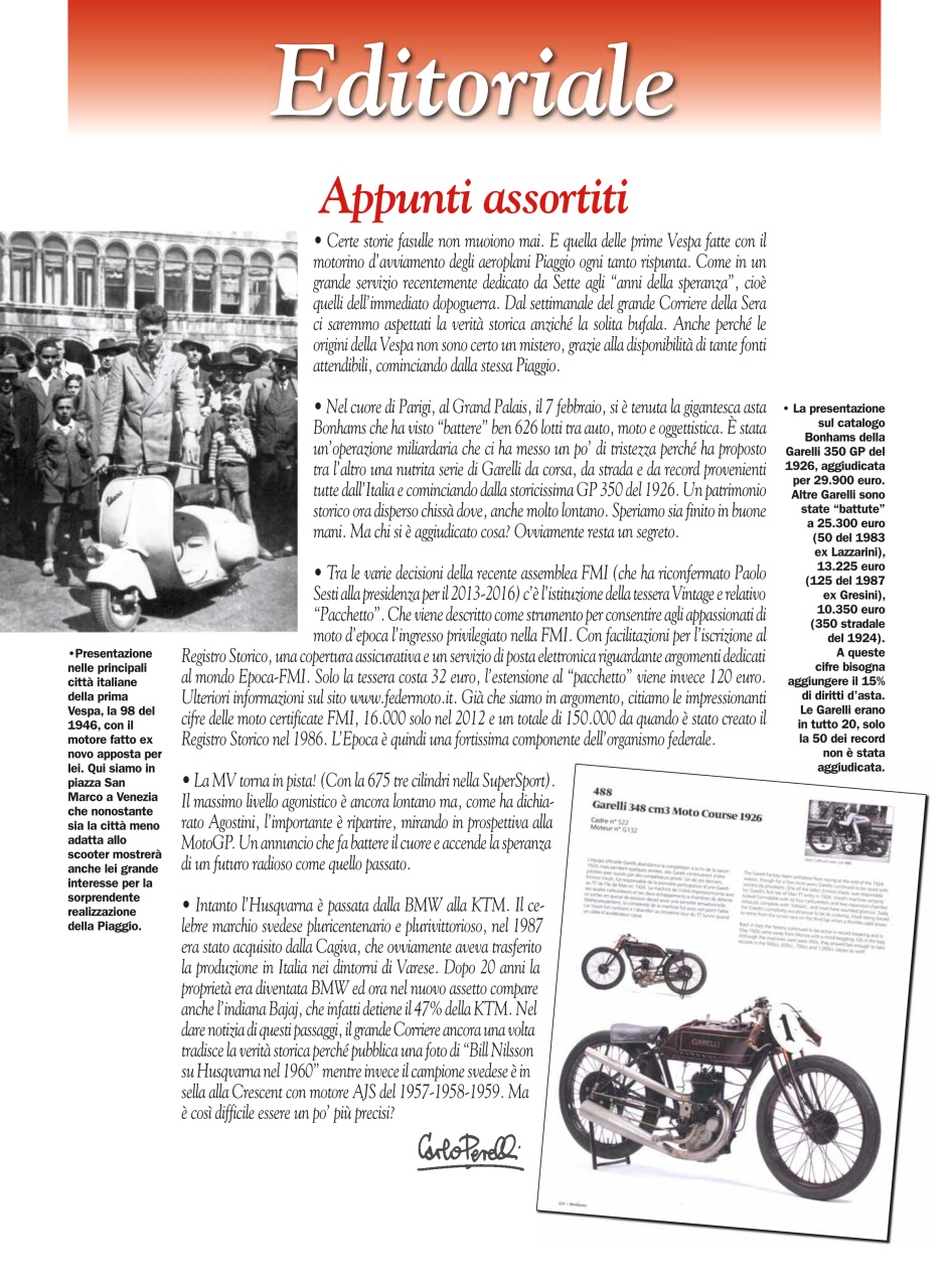 Motociclismo d'Epoca Preview Pages