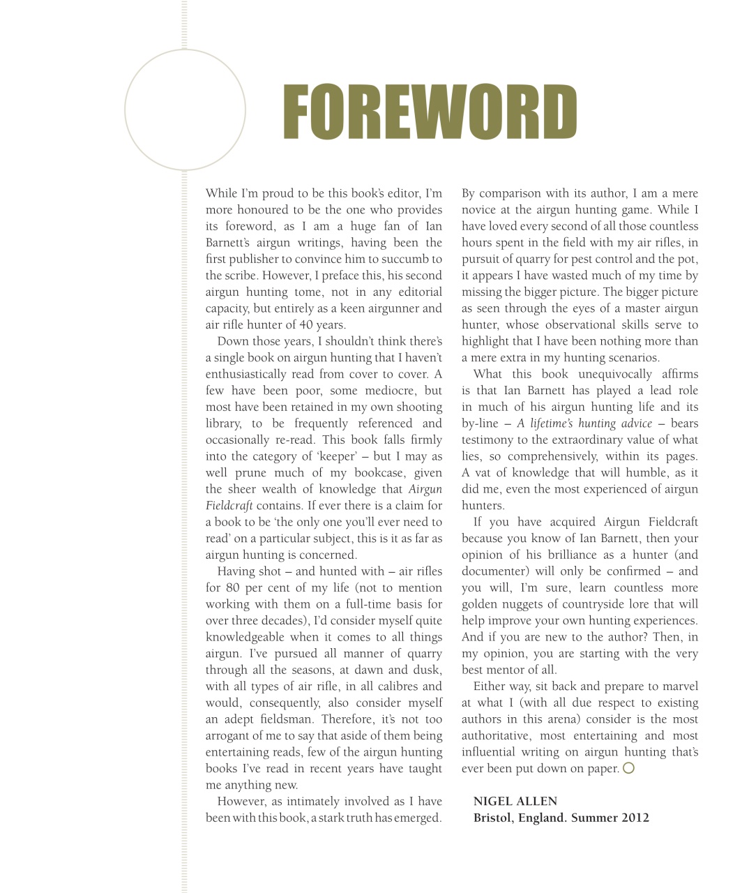 Airgun Fieldcraft Preview Pages