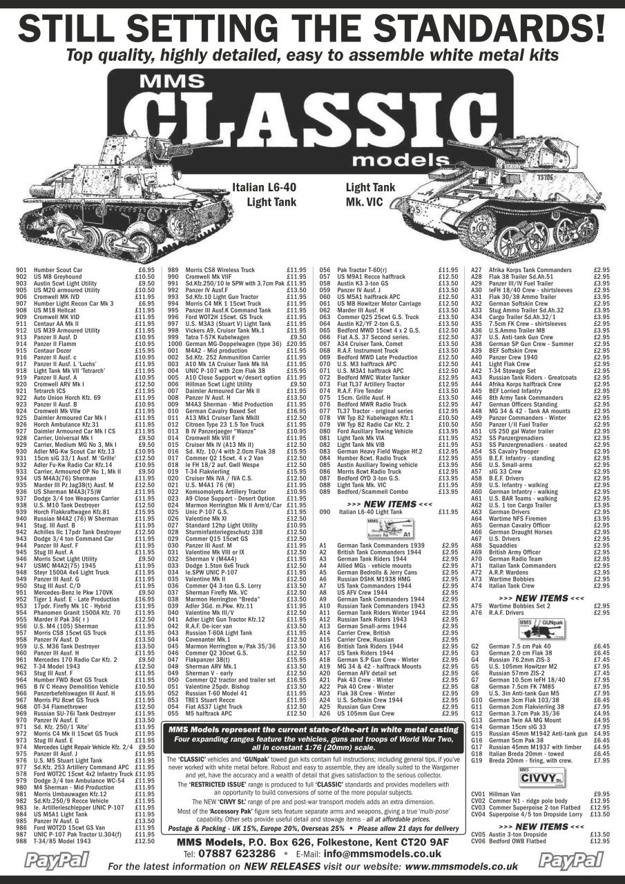 Military Modelling International Magazine Preview Pages