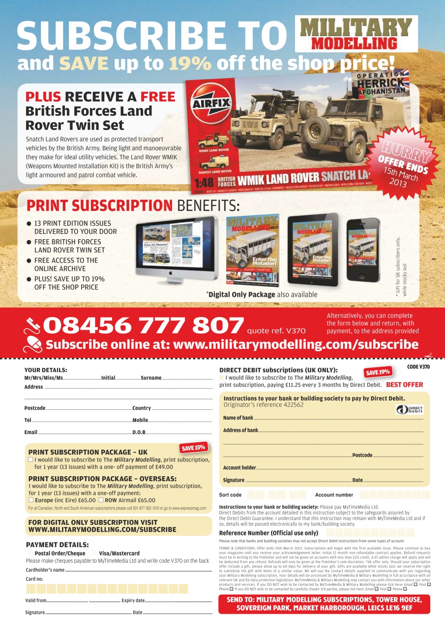 Military Modelling International Magazine Preview Pages