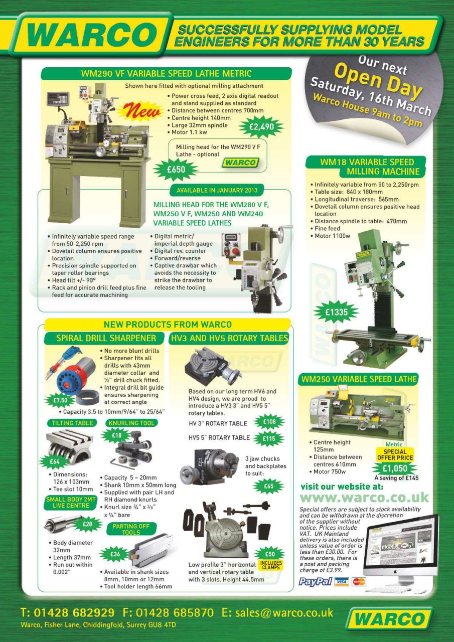 Model Engineer & Workshop Magazine Preview Pages