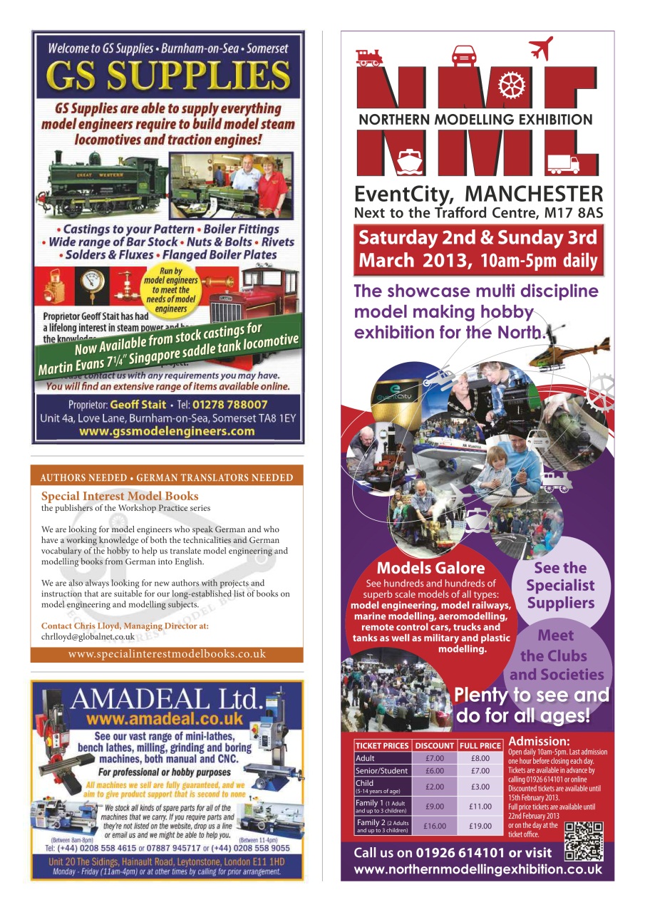 Model Engineer & Workshop Magazine Preview Pages