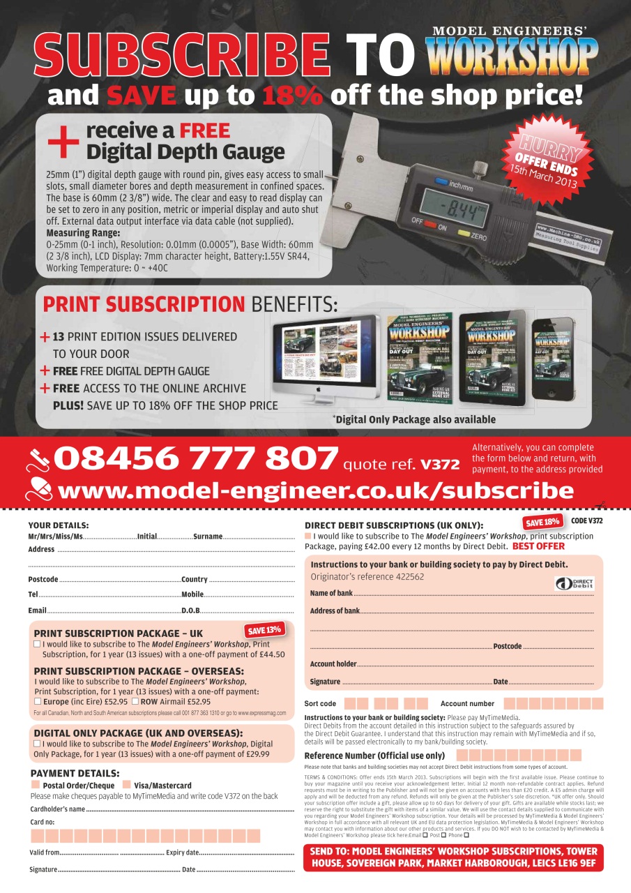 Model Engineer & Workshop Magazine Preview Pages