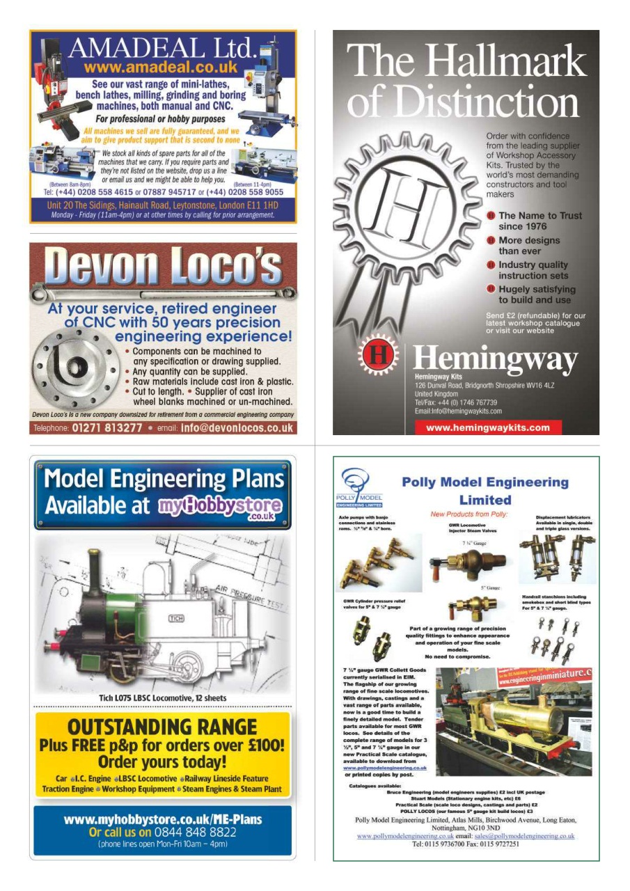 Model Engineer Preview Pages