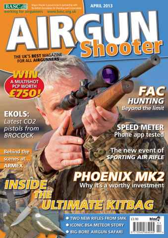 Airgun Shooter issue April 2013