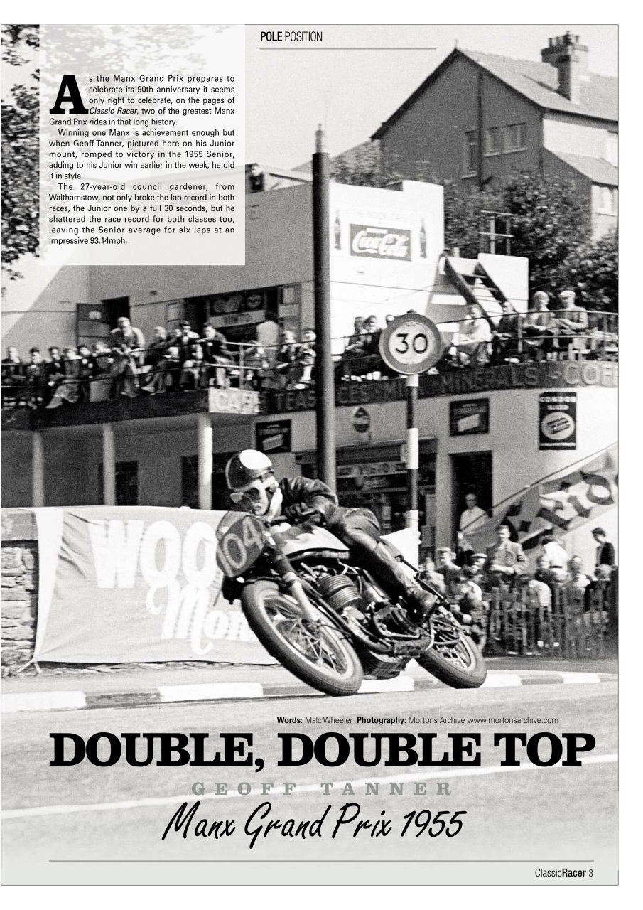 Classic Racer Preview Pages