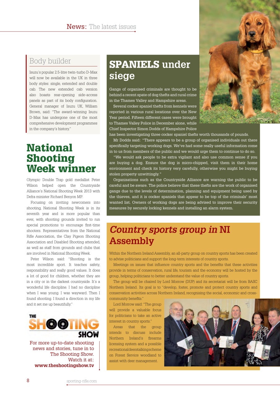 Sporting Rifle Preview Pages