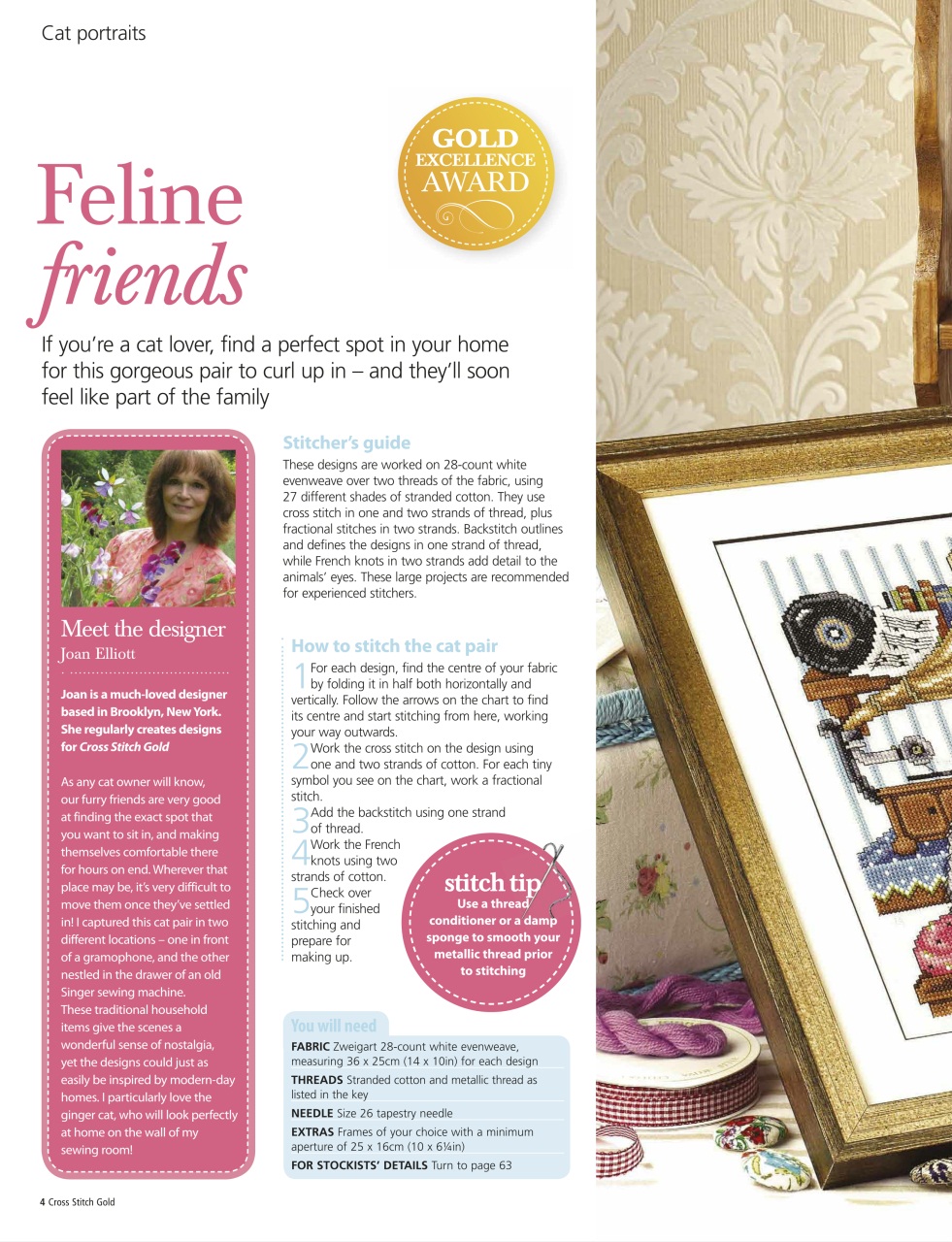 Cross Stitch Gold Preview Pages