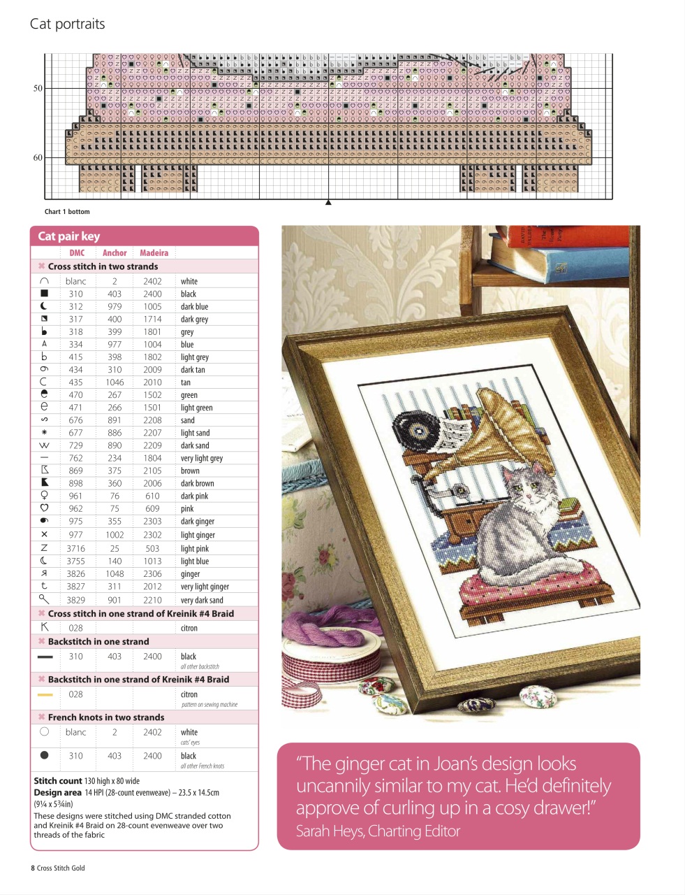 Cross Stitch Gold Preview Pages