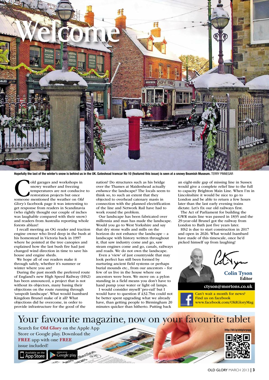 Old Glory Magazine Preview Pages