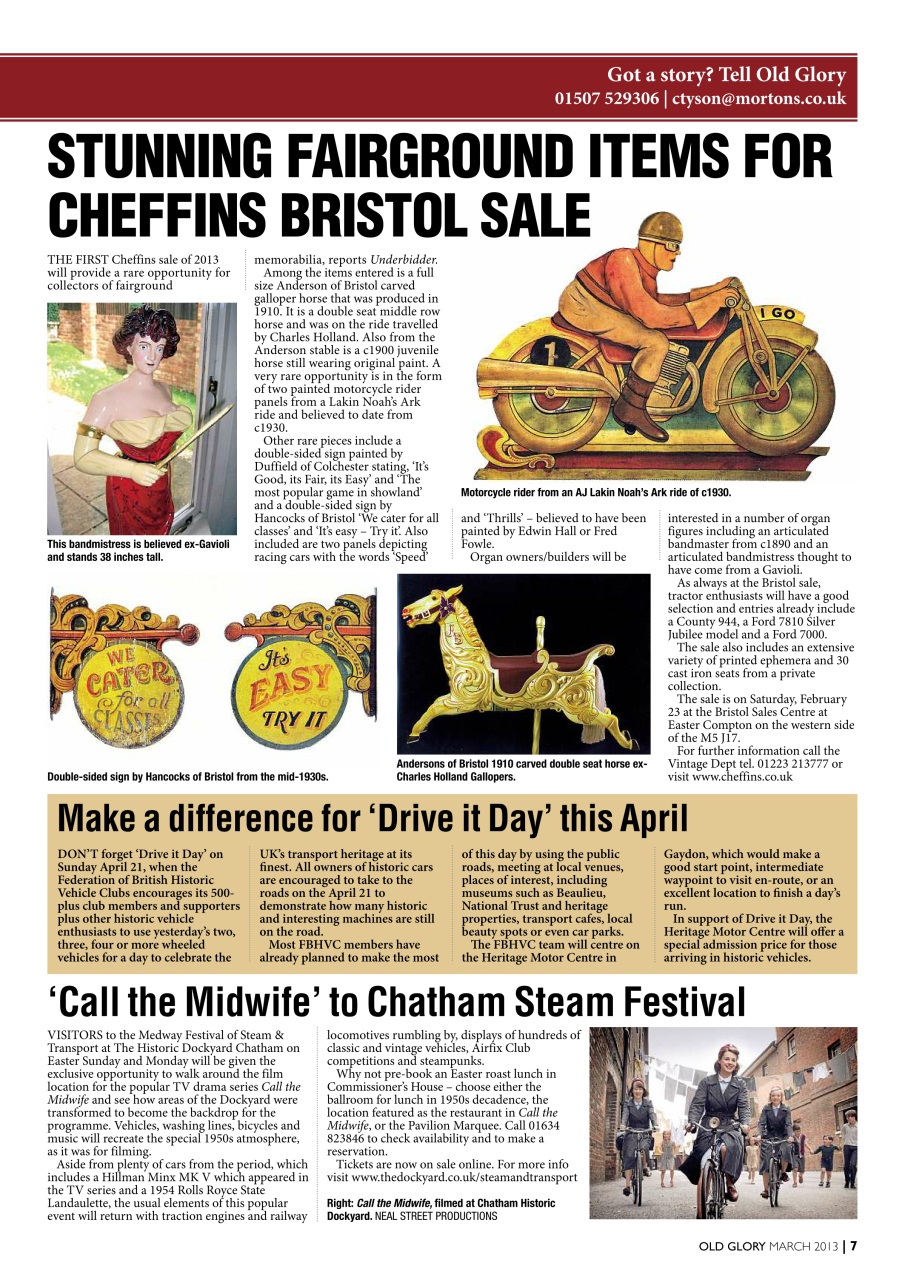 Old Glory Magazine Preview Pages