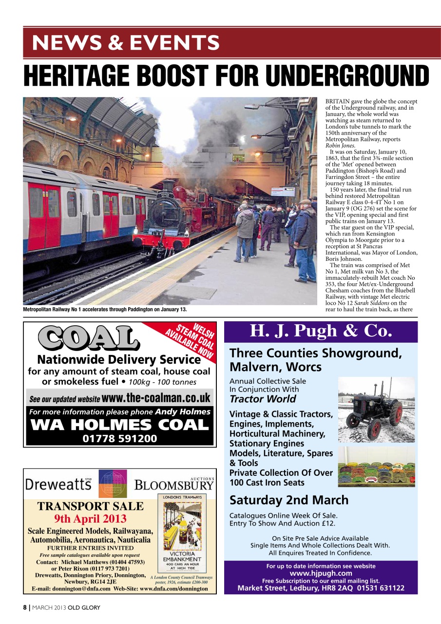 Old Glory Magazine Preview Pages