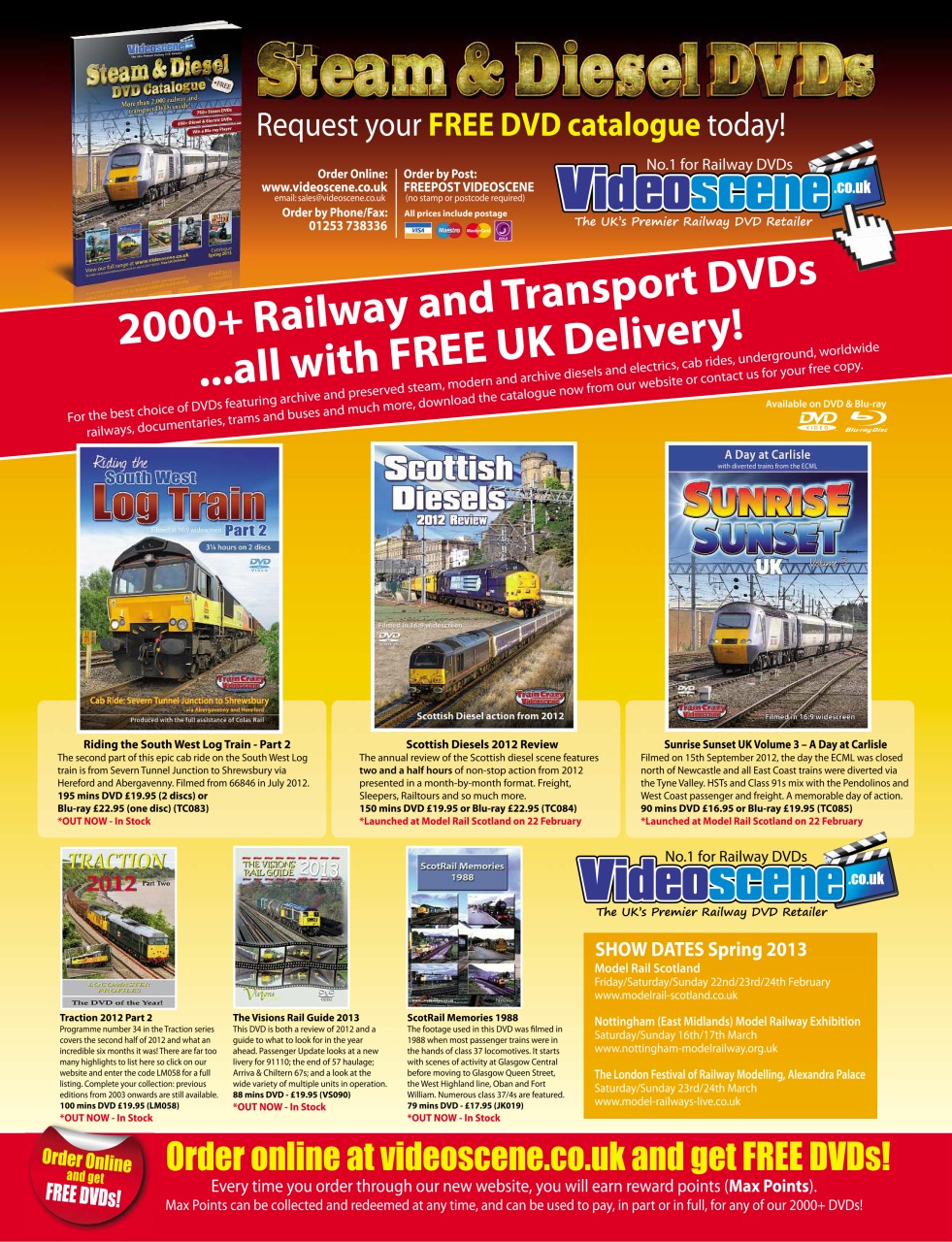 Rail Express Preview Pages