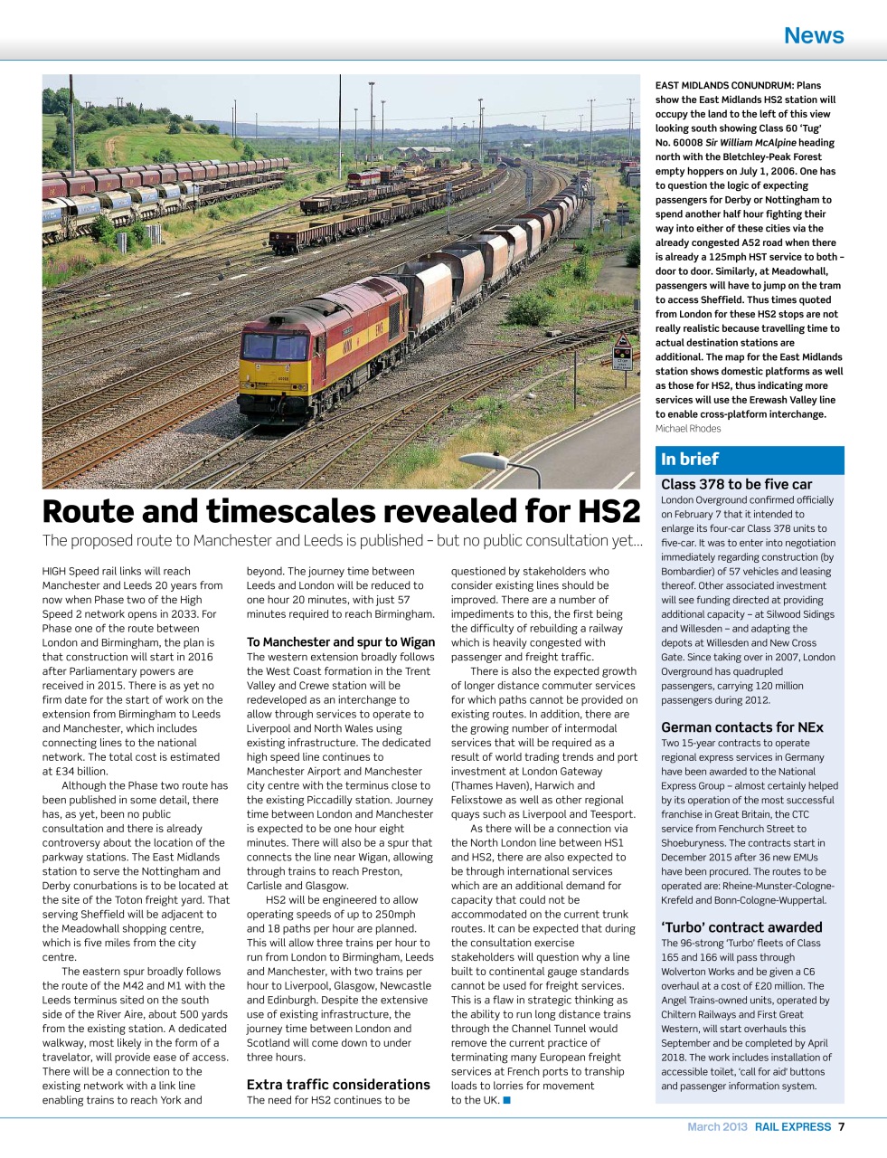 Rail Express Preview Pages