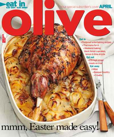 Olive Magazine issue April 2013