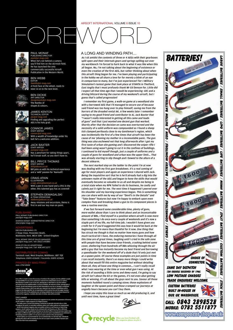 Airsoft International Preview Pages