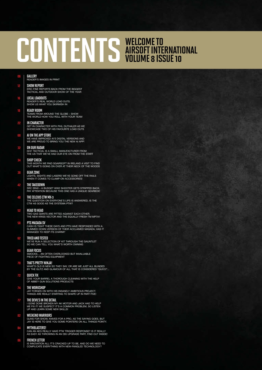 Airsoft International Preview Pages