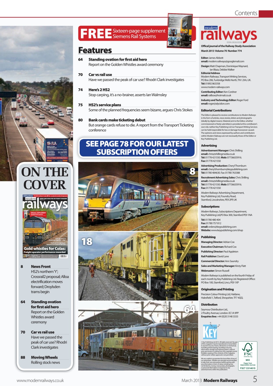 Modern Railways Preview Pages