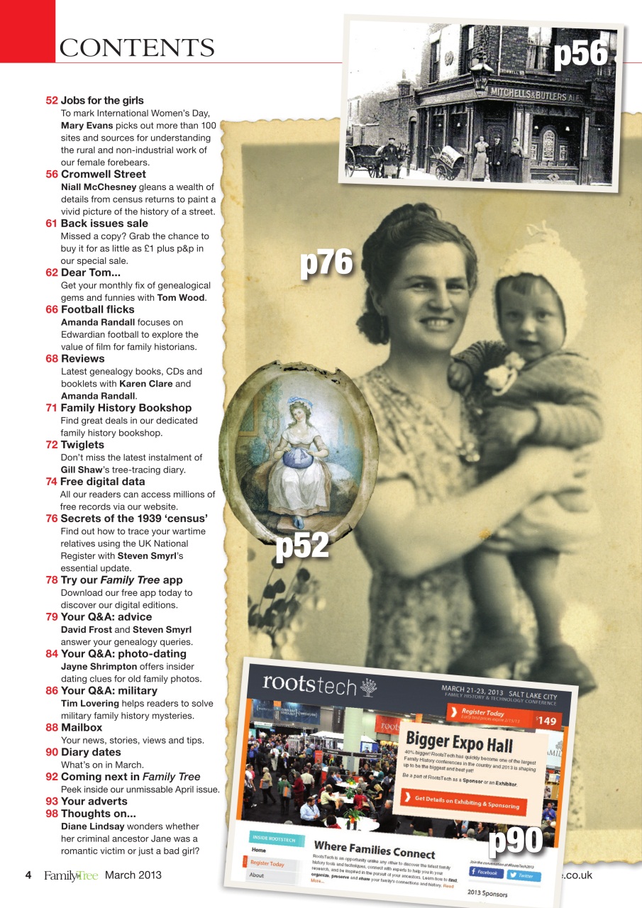 Family Tree Preview Pages