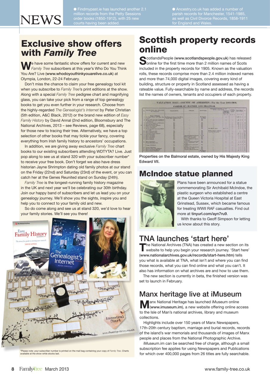 Family Tree Preview Pages