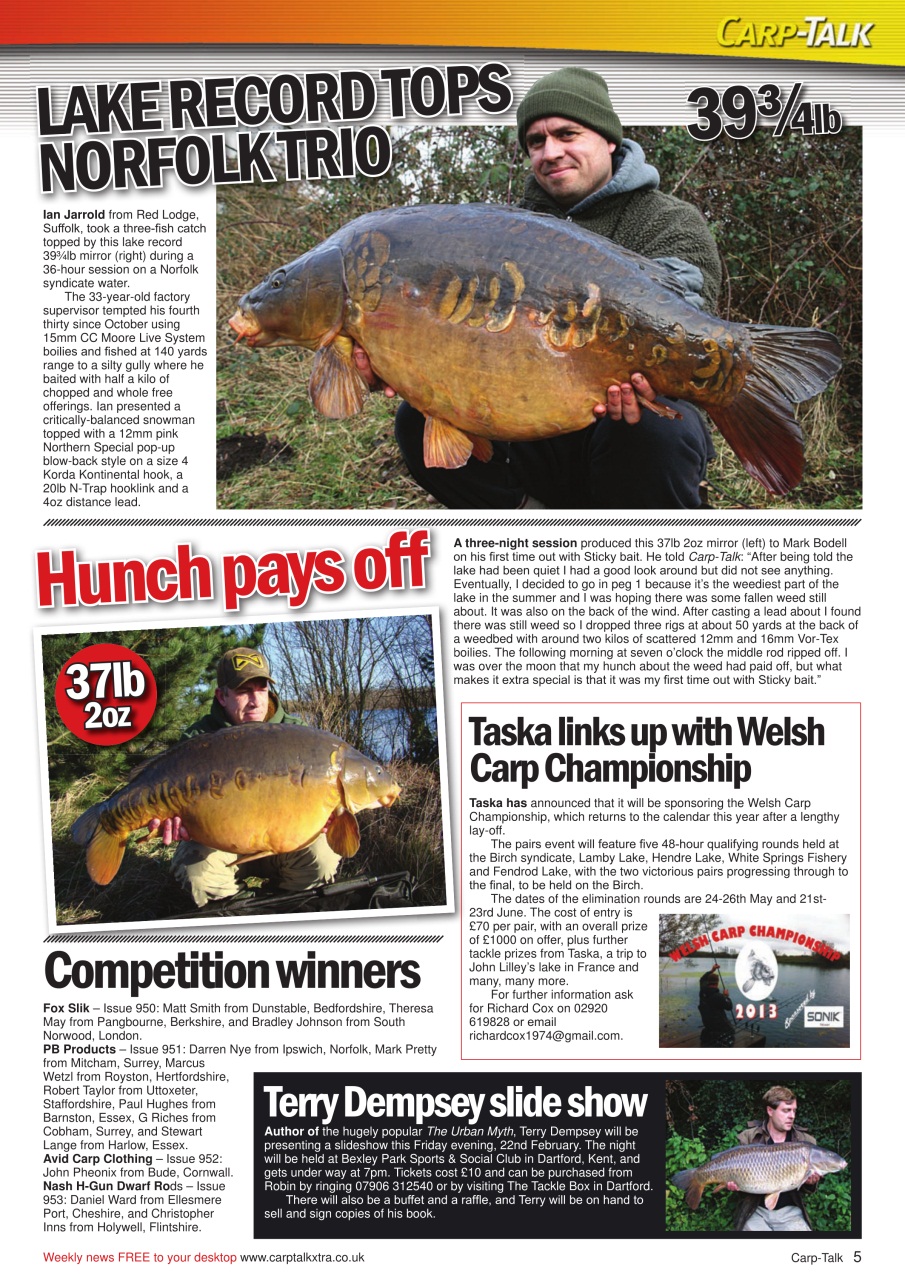 Carp-Talk Preview Pages