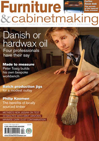 Furniture & Cabinetmaking issue April 2011