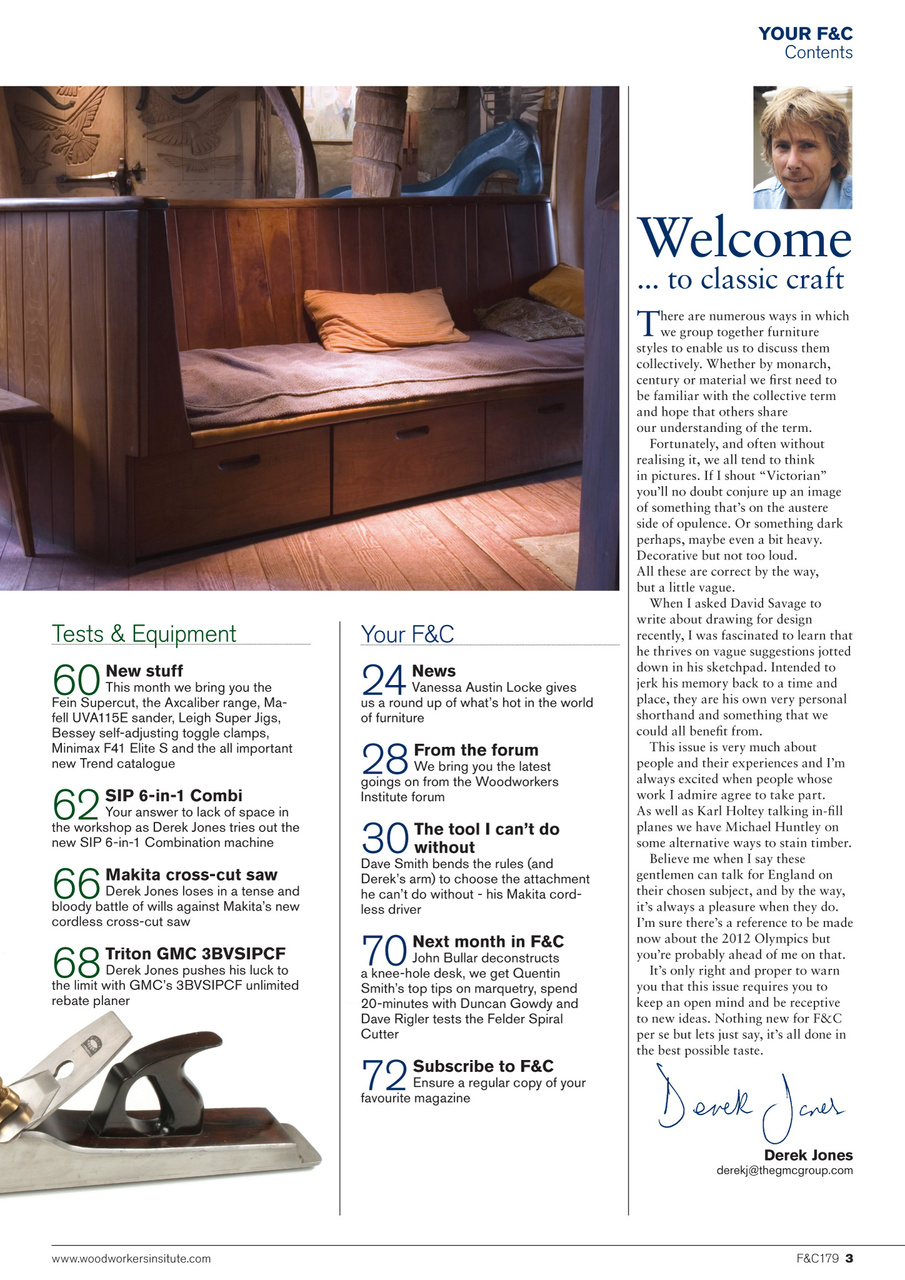 Furniture & Cabinetmaking Preview Pages