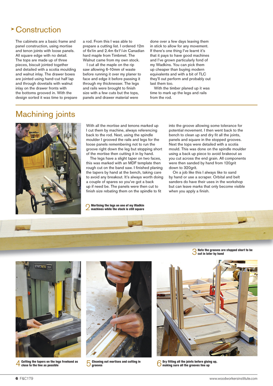 Furniture & Cabinetmaking Preview Pages