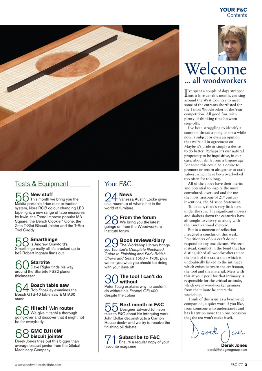 Furniture & Cabinetmaking Preview Pages