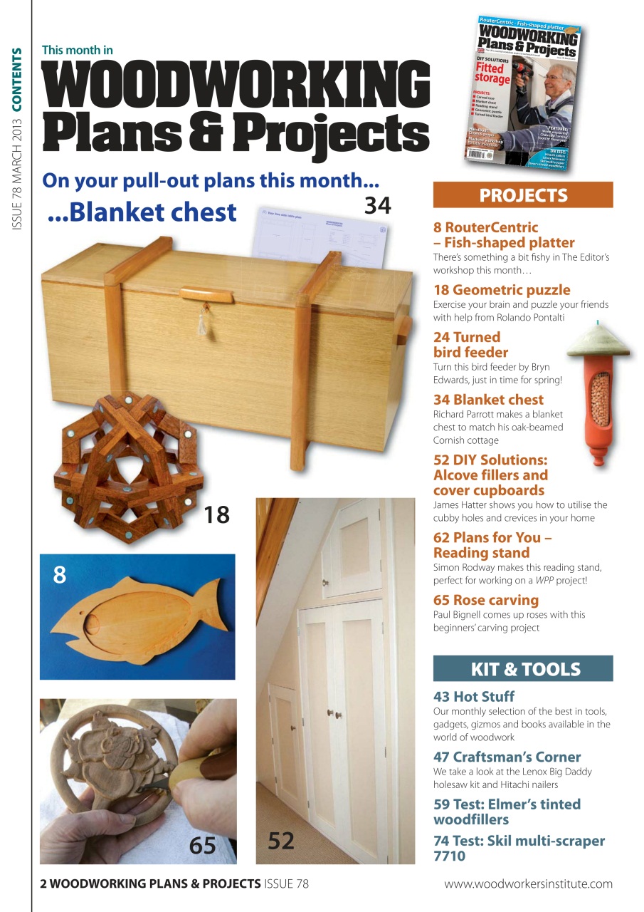 Woodworking Crafts Magazine Preview Pages